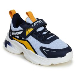 ABROS Colour Blocked Velcro Closure Shoes - Blue-image-50