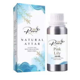 THE RUPAWAT Perfumery House Pink Lily Natural & Alcohol Free Attar - 100 ml-7