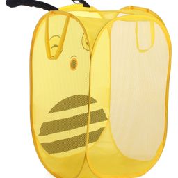 fab n funky Foldable Storage Bag Duck Print- Yellow image 5