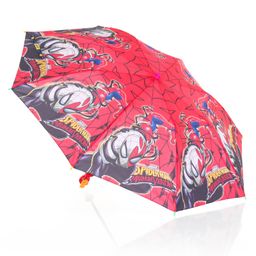 john's umbrellas John's Umbrella  Spiderman Print 2 Fold Straight Umbrella with  Whistle - Multicolor image 5