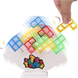 24 Pcs Team Tower Puzzle Block Stacking Balance Game for Kids & Adults-image-73