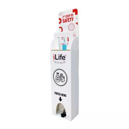 iLife Touch-Less Foot Operated Hand Sanitizer Dispenser Fully Adjustable for Home Commercial Uses-picture-42