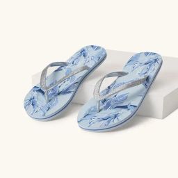 Forever Glam by Pantaloons Women's Grey Flip Flops-picture-34