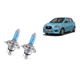 Auto Pearl H4 Headlight Halogen Bulb for Datsun Go+, APA35 (Pack of 2 Pcs)-12