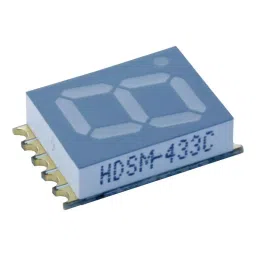 BROADCOM LED DISPLAY, SMD, 7MM, RED, CA, HDSM-281C-60