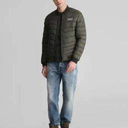 Jack & Jones Green Regular Fit Bomber Jacket-image-29