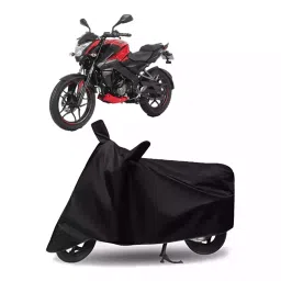 Auto Pearl Bike Cover for Bajaj Pulsar NS 160 (Black)-image-71