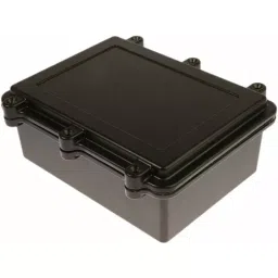 RS PRO Black Die Cast Aluminium Enclosure, IP67, Black Lid, 200 x 150 x 75 mm Model No 7004141-image-98