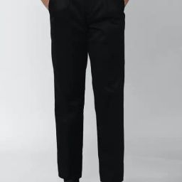 Van Heusen Black Regular Fit Pleated Trousers-image-12
