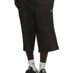 Puma Black Wardrobe Essentials Relaxed Fit Jort-picture-40