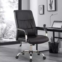 Divano Modular Black Modern India Seating Office Chrome Series Chair MI242-picture-38