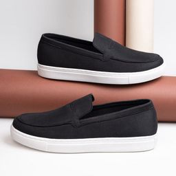 Styli Men Faux Suede Casual Slip On Loafers-image-22