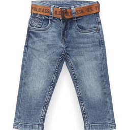 U.S. Polo Assn. Kids Boys Brandon Slim Fit Mid-Rise Heavy Fade Stretchable Jeans-image-36