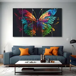 The Castle Decor Multicoloured 1 Piece Wood Other Wall Paintings-image-16