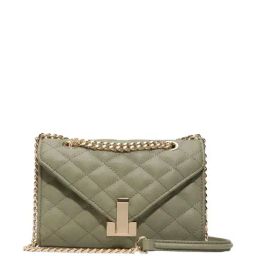 Aldo Khaki Quilted Cross Body Bag-picture-18