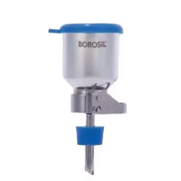 Borosil 1 L Funnel Capacity Boropure Filter Funnel With Inbuilt Clamp and 47 mm Filter Support Base, 5330029-6