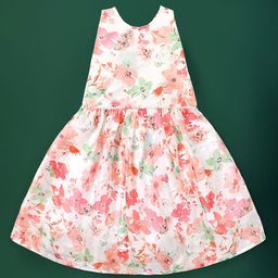 YK Print Chiffon Fit & Flare Dress-picture-26