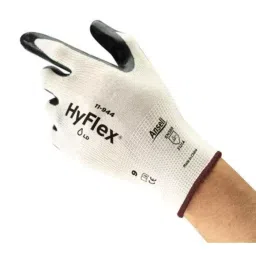 Ansell HyFlex 11-944 Black Nylon Abrasion Resistant Gloves Size 8 Nitrile Coating, 11944080-picture-21