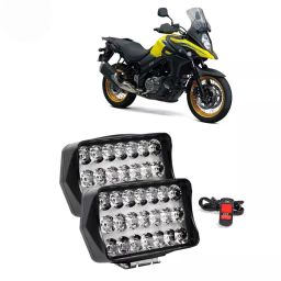 Cartronics 21 LED Fog Light With On/Off Switch for Suzuki V-Strom 1000 Black(Set of 2 Pcs)-20