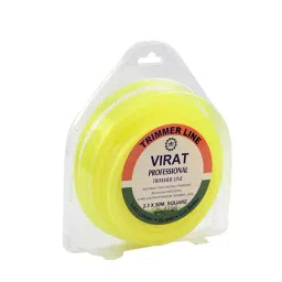 Virat TLYS3350 Professional Trimmer Line for Brush Cutter 3.3 mm x 50 metres Yellow (Square Profile)-image-48