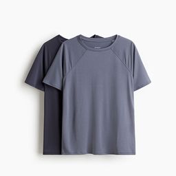H&M 2-Pack Sports T-Shirts With DryMove-image-36