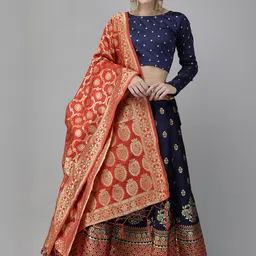 Mr Y Women Silk Lehenga Choli-picture-6