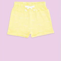 Pantaloons Baby Yellow Cotton Printed Shorts-image-93