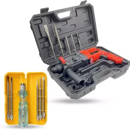 Hillgrove Chuck Size 26 mm Hammer Impact Drill kit 1200 W, HGCM783M1-image-25