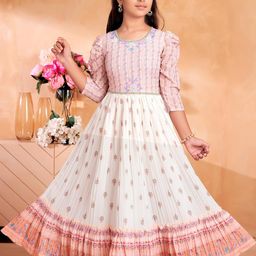 Sangria Girls Georgette Dresses-image-68