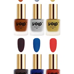 VOLO Set Of 6 Velvet Matte Nail Polish-8 ml Each-12