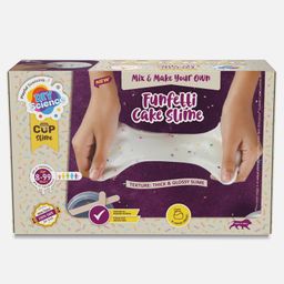 DIY Science Funfetti Cake Slime Kit - Scented-12