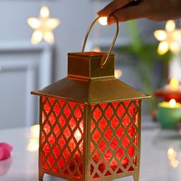 VONCASA Lantern Red-image-11