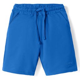 Kookie Kids 240GSM Terry Shorts With HD Print & Drawcord - Blu-image-58