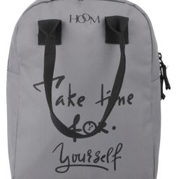 HOOM Lunch Bag with quote Thermal insulated 1515Q- Grey-picture-10