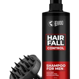 BEARDO 2 Pcs Scalp Massager & Anti Hair Fall Shampoo - 250ml-33