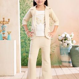 BAESD Girls Printed Coat With Attachable T-Shirt With Trouser-picture-16