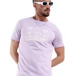 WROGN Men Graphic Printed Round Neck Pure Cotton T-shirt-picture-5