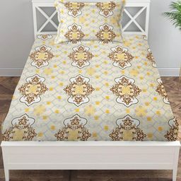 IVAZA Unisex Yellow Bedsheets-image-55