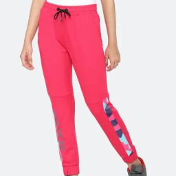 Peter England Kids Pink Printed Joggers-image-21