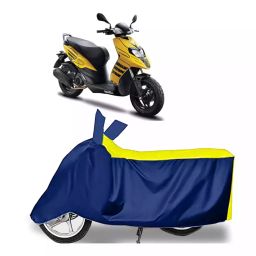Auto Pearl Bike Cover for Aprilia Storm 125 (Yellow & Blue)-27