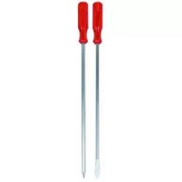 Multitec HR 6200 2 in 1 reversible screw driver with hexagon rod and extra hard tips (Blade - 200mm)-image-88