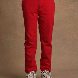 One Friday Boys Smart Chinos Trousers-image-79