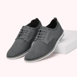Byford by Pantaloons Men's Grey Derby Shoes-picture-22