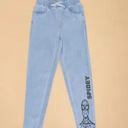 Pantaloons Junior Light Blue Printed Jeans-picture-44