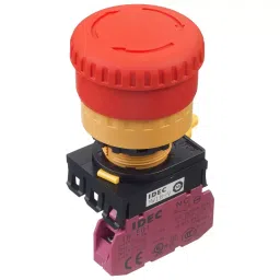 IDEC E-STOP PB SW, SPST-NC, 10A, 120V, SCREW, YW1B-V4E01R-image-9