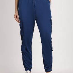 MACK JONNEY Women Cargo Style Joggers Trousers-picture-5