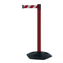Tensator Red White Plastic Rubber Retractable Barrier 3.65m Red White Tape, 886T-21-D3-picture-26