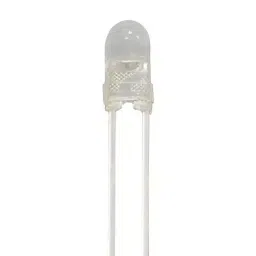 KINGBRIGHT LED, 3 mm, Red-Orange, Ultra Bright, L-7104SEC-J3 (Pack of 5)-7