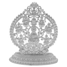 Sri Jagdamba Pearls 0.8 Silver AstaLakshmi Divine Idol - 26 gm-image-17