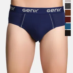 Genx Pack Of 7 Men Basic Briefs Genx-Gusto-Brief-OE-7-image-17